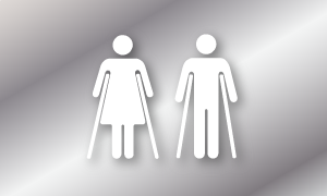 Ambulant braille and tactile signs manufactured by Bathurst Signs